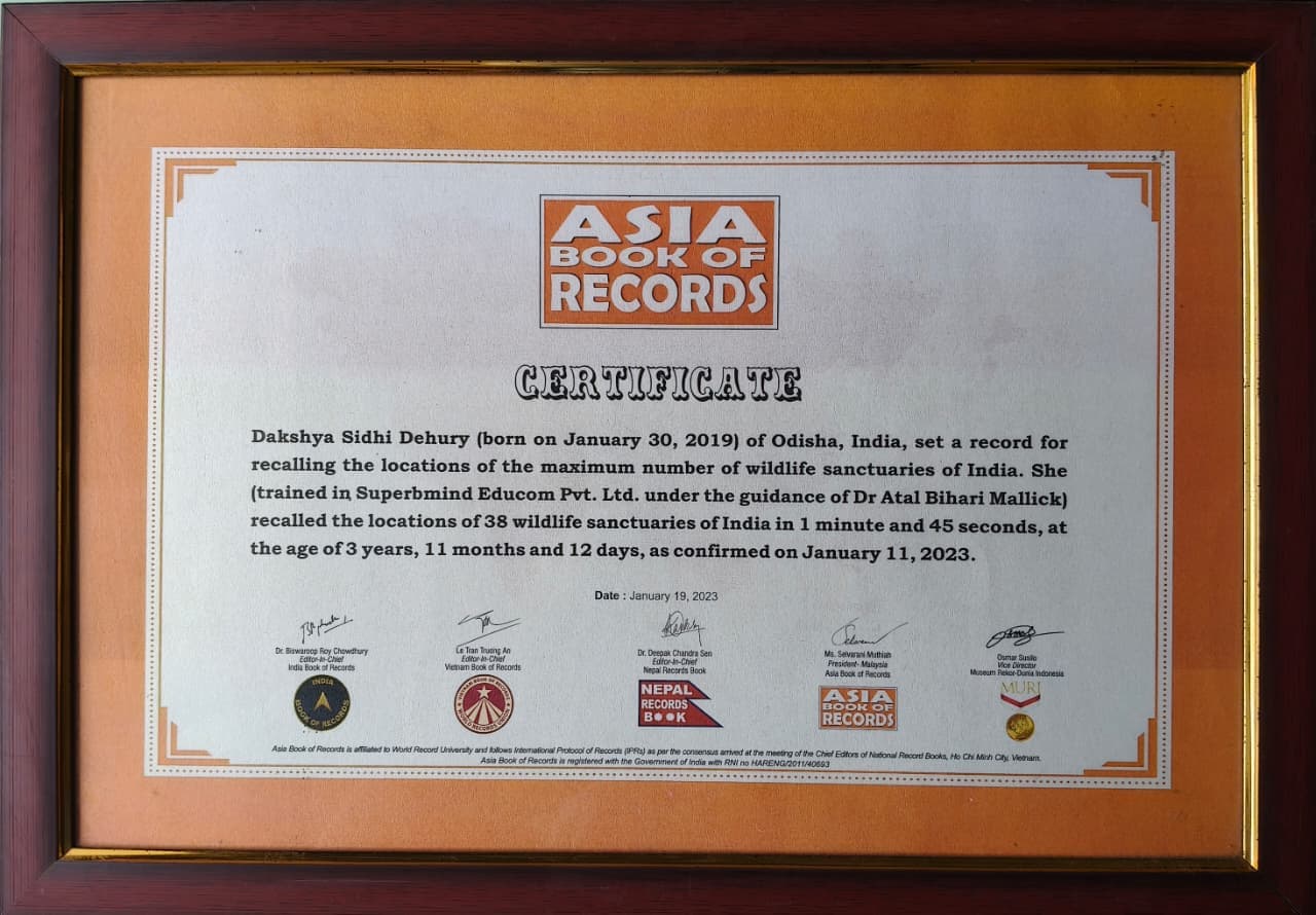 Achievement Certificate 12