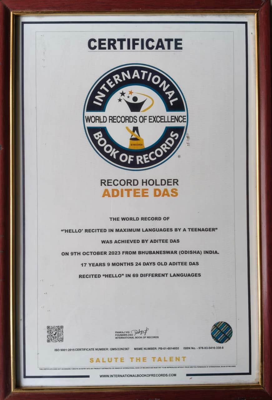Achievement Certificate 4