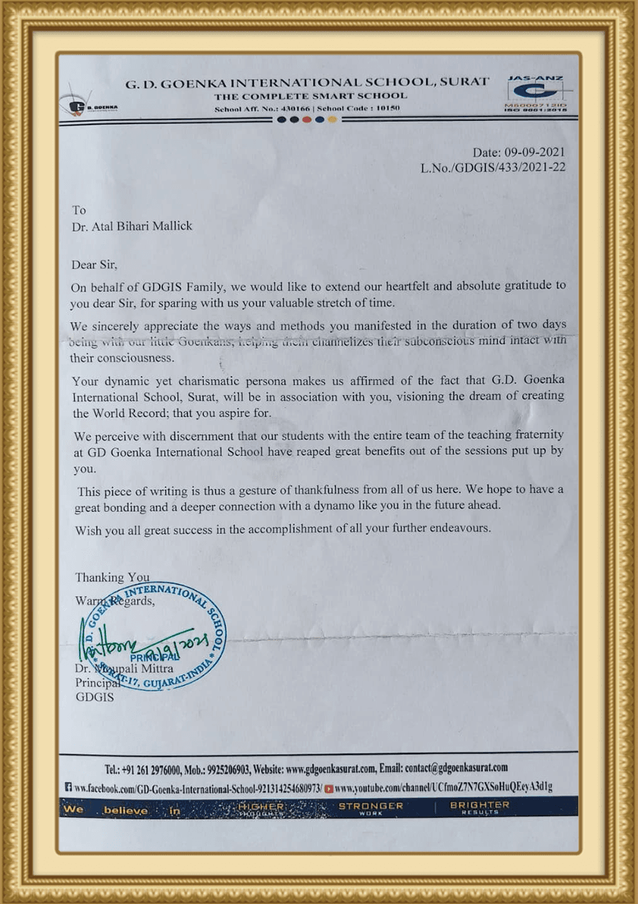 Achievement Certificate 19